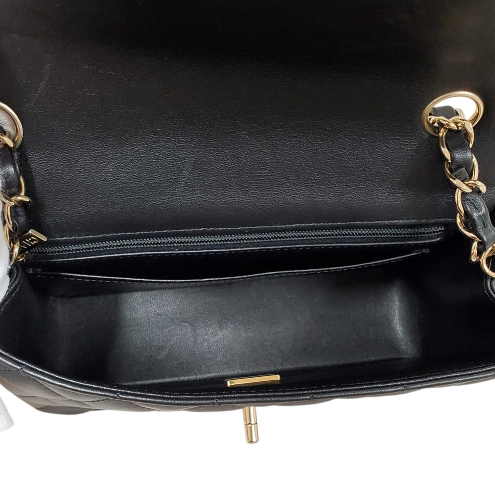 シャネル  CHANEL ボーイシャネル チェーンショルダー  A67086 ブラック ラムスキン/MA2609025