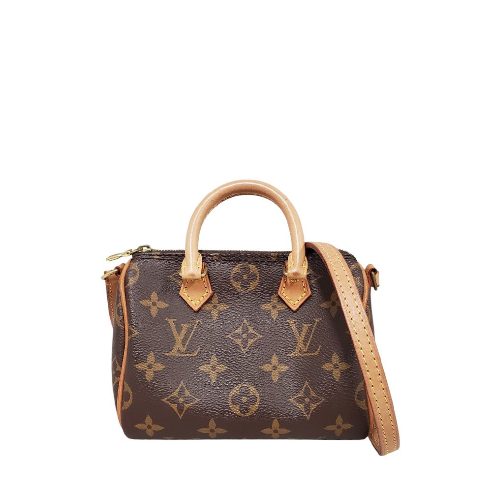 ルイヴィトン  LOUIS  VUITTON  モノグラム  ナノスピーディ  M61252/MA2509005