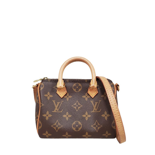 ルイヴィトン  LOUIS  VUITTON  モノグラム  ナノスピーディ  M61252/MA2509005