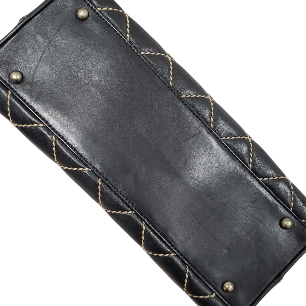 シャネル  CHANEL  カーフスキン  ココマーク  ワイルドステッチ  トートバッグ/MA2603001