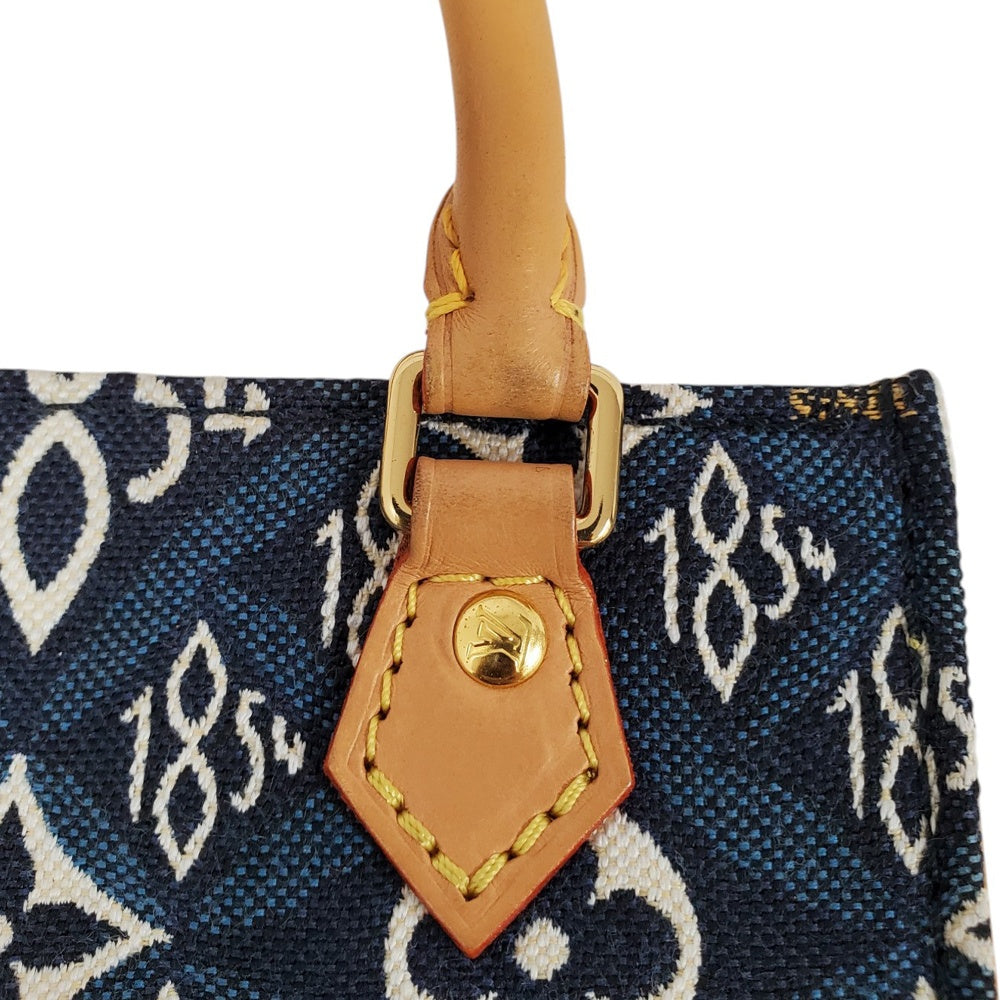 ルイヴィトン  LOUIS  VUITTON  モノグラム・ジャガード  プティットサックプラ  ネイビー  M80288/MA2603012