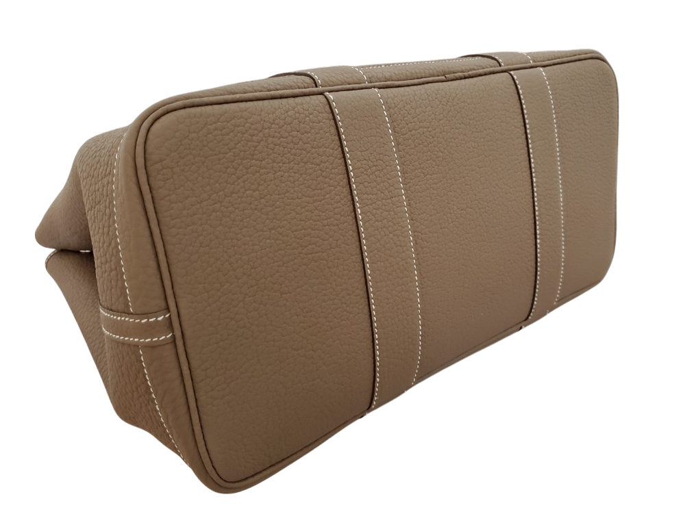 エルメス  HERMES ガーデンパーティPM エトゥープ ネゴンダ  U刻印  SV金具/PW24104