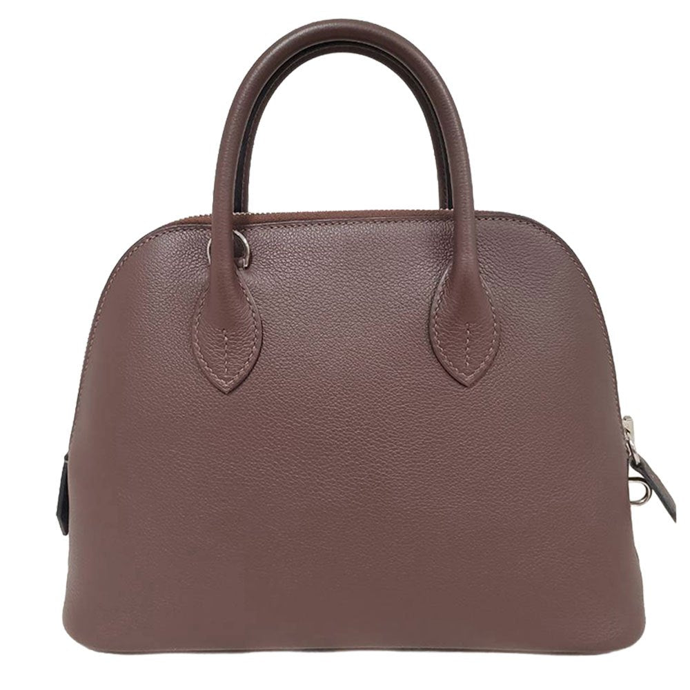 エルメス  HERMES ボリード1923 25ヴェルソ モカ/ナチュラルサブレ エバーカラー  W刻印  SV金具/AT260513