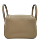Hermes Lindy Mini Swift Beige Marfa W Engraved G Hardware