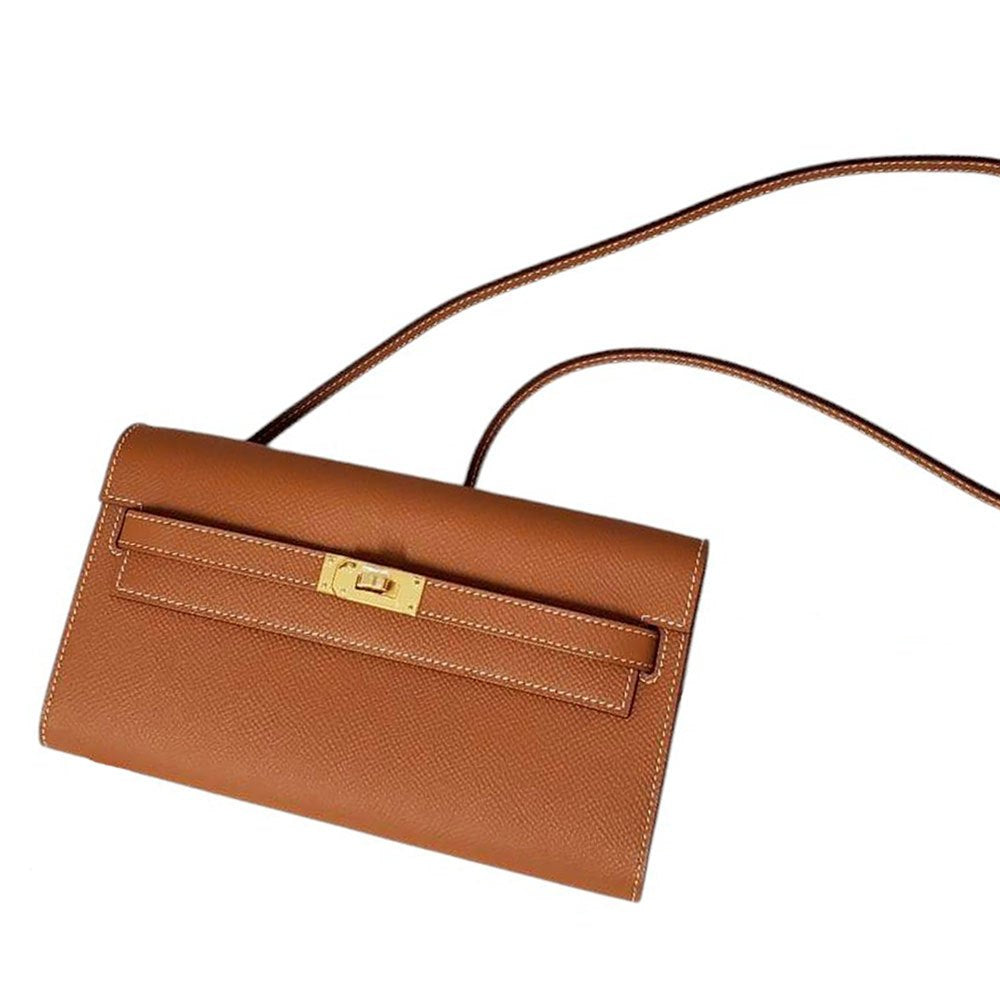 超入手困難 新品未使用★HERMES ケリートゥーゴー ゴールド金具 Z刻印 HERMES - 超入手困難 新品未使用☆HERMES ケリートゥーゴー ゴールド