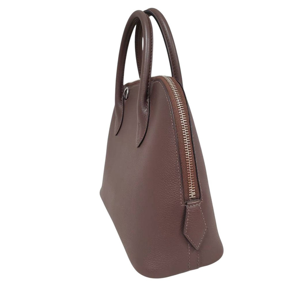 エルメス  HERMES ボリード1923 25ヴェルソ モカ/ナチュラルサブレ エバーカラー  W刻印  SV金具/AT260513