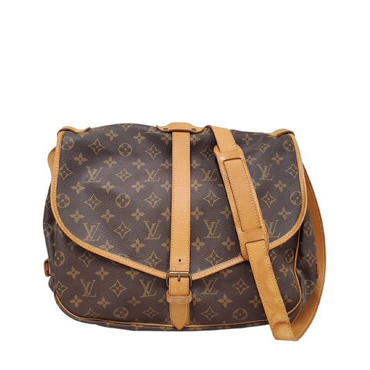 ルイヴィトン  LOUIS  VUITTON  モノグラム  ソミュール35  M42254