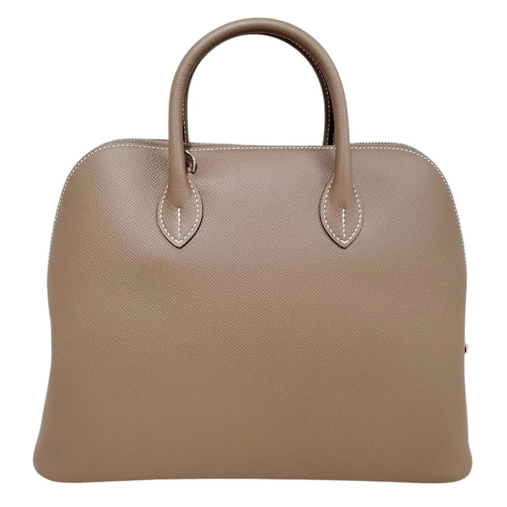 【新品同様・未使用品】エルメス  HERMES  ボリード1923  30  エプソン  エトゥープ  SV金具  K刻印/AT250901 エルメス HERMES ボリード1923 30 エプソン エトゥープ SV金具 K刻印