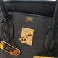 エルメス  HERMES  バーキン30  エプソン  ノワール  □K刻印  G金具