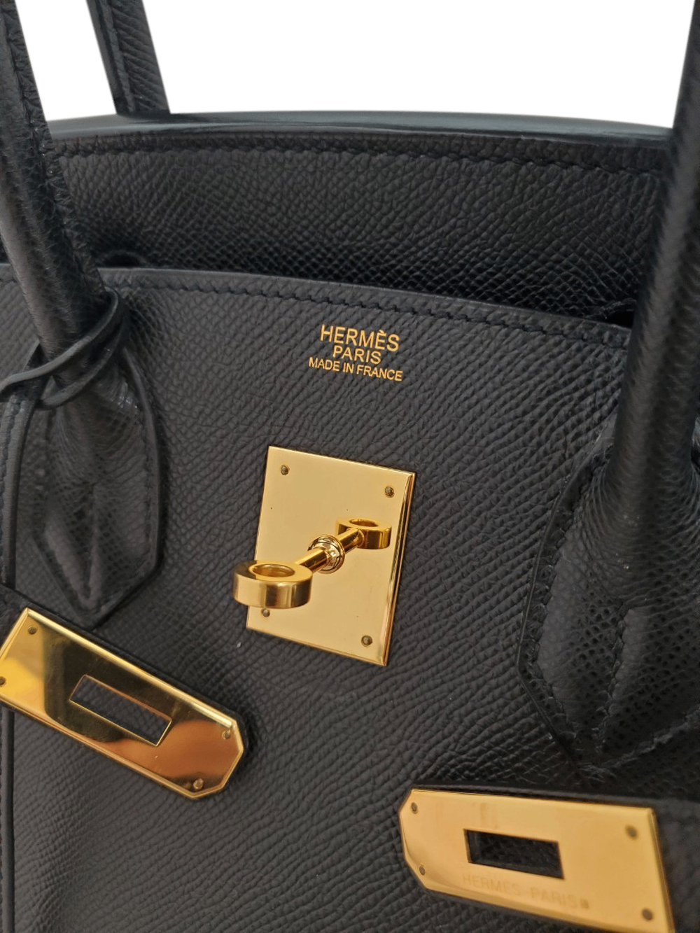 エルメス  HERMES  バーキン30  エプソン  ノワール  □K刻印  G金具