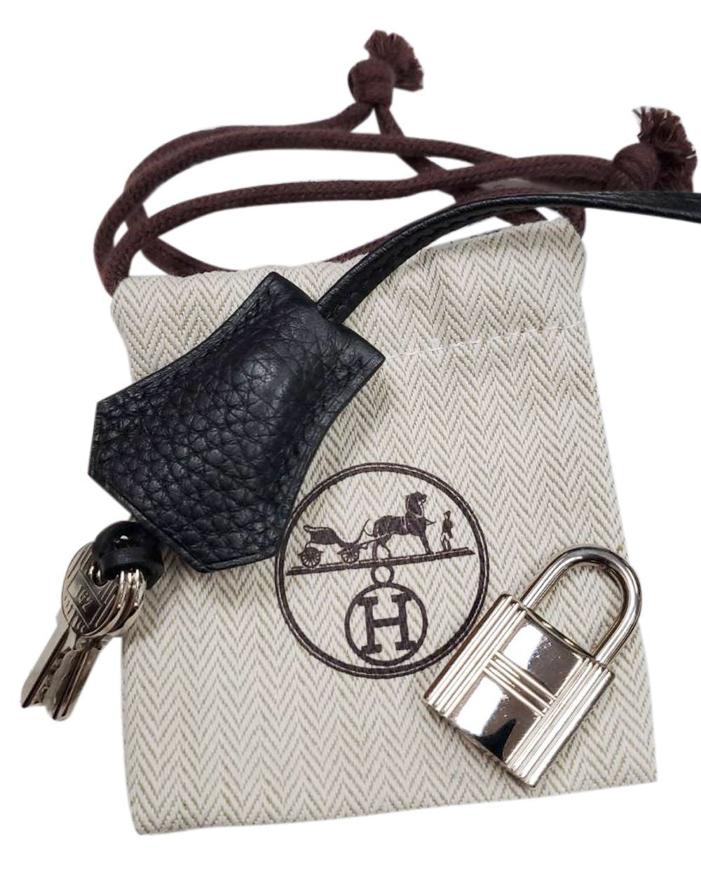 エルメス  HERMES ボリード31 ノワール トリヨン  SV金具  Y刻印/MA2408008