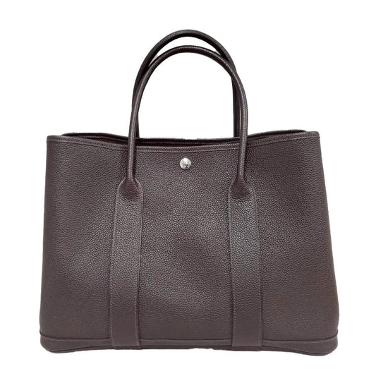エルメス  HERMES ガーデンパーティPM ニコチン・コカオン ネゴンダ  G刻印  SV金具/AT260602