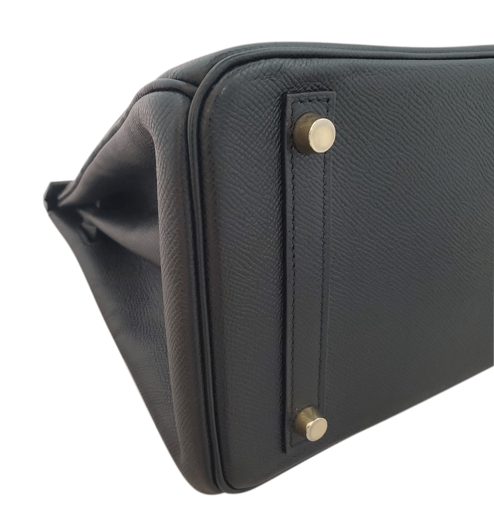 エルメス  HERMES  バーキン30  エプソン  ノワール  □K刻印  G金具