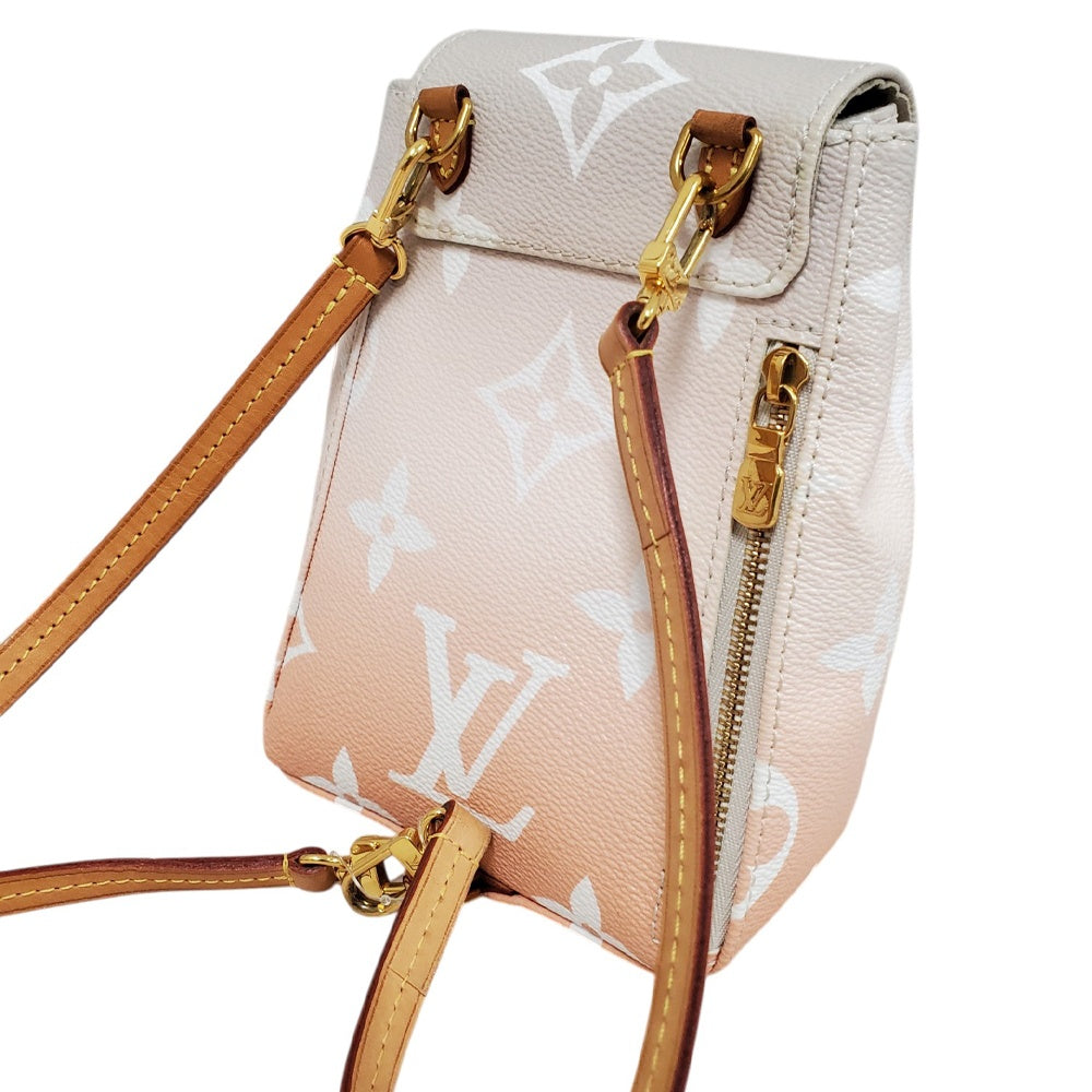 ルイヴィトン  LOUIS  VUITTON バイ･ザ･プール  タイニー M45764 ピンク モノグラム   バックパック/MA2607008