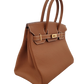 Hermes Birkin 30 Togo Gold W Engraved G Hardware