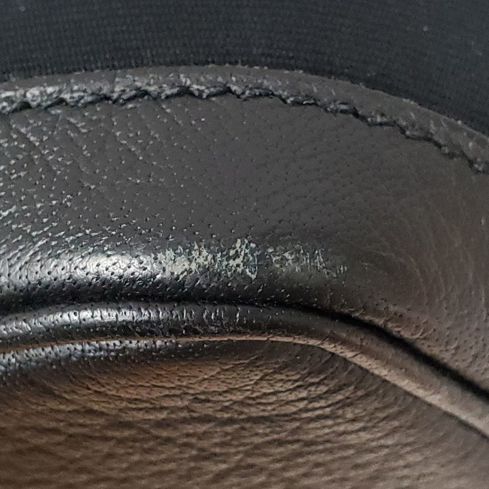 エルメス  HERMES  ガーデンパーティPM  トワル  ノワール  SV金具  □R刻印/MA2512009