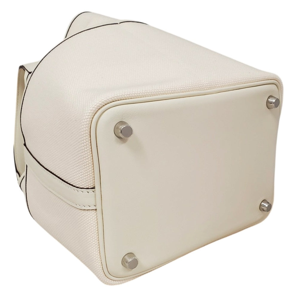 エルメス  HERMES  ピコタンロックPM カーゴ トワルゴエラン/スイフト ナタ SV金具 K刻印/AT2609011