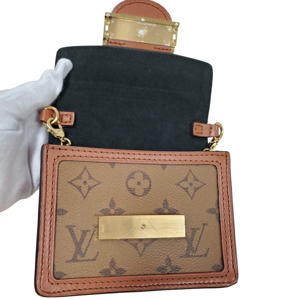 ルイヴィトン  LOUIS  VUITTON ピコ･ドーフィーヌ M82749 モノグラム･リバース  チェーンショルダーバッグ/MA2607004