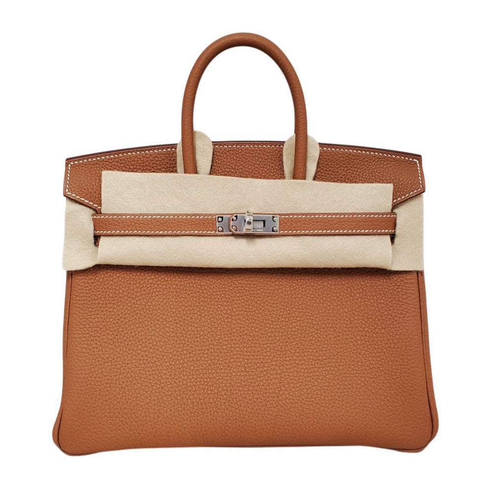 エルメス  HERMES  バーキン25  トゴ  ゴールド  SV金具  K刻印/AT2608014