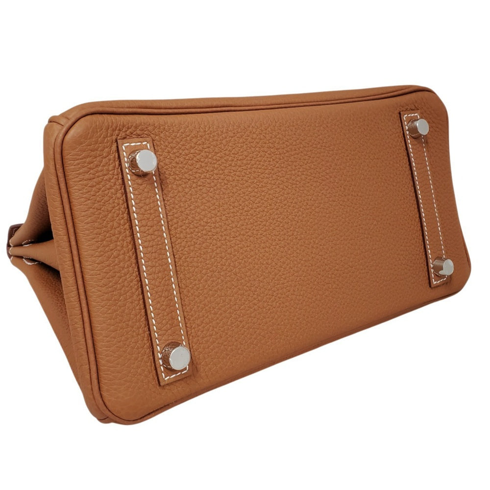 エルメス  HERMES  バーキン25  トゴ  ゴールド  SV金具  K刻印/AT2608014