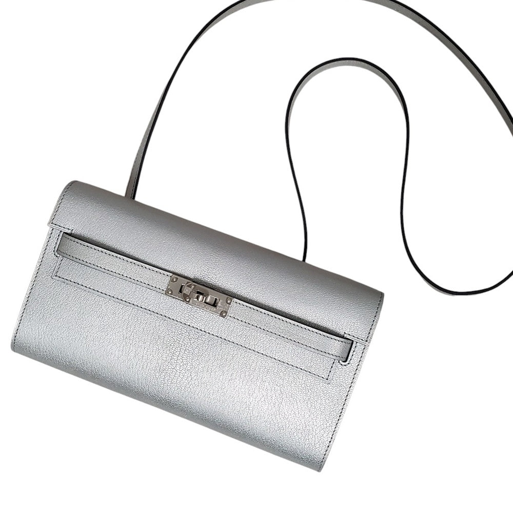 エルメス  HERMES  ケリートゥーゴー  シェーブルシャムキラ  アルジャン  SV金具  K刻印/AT260125