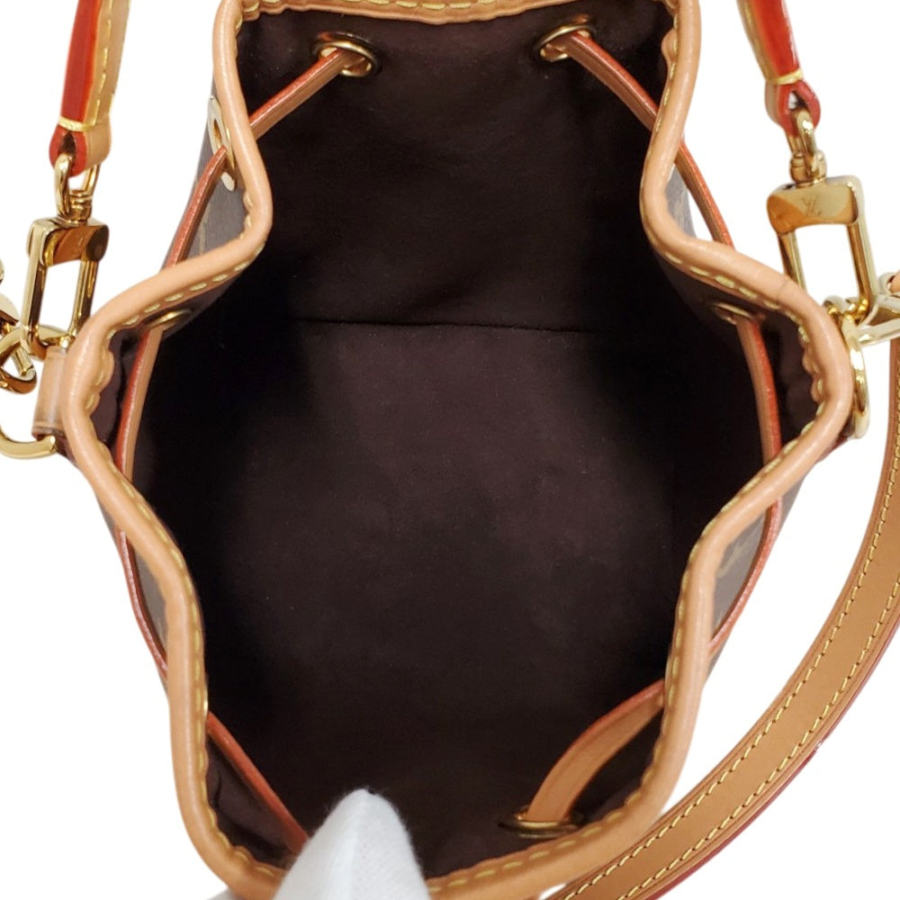 ルイヴィトン  LOUIS  VUITTON ナノ・ノエ M81266 モノグラム/MA2609009