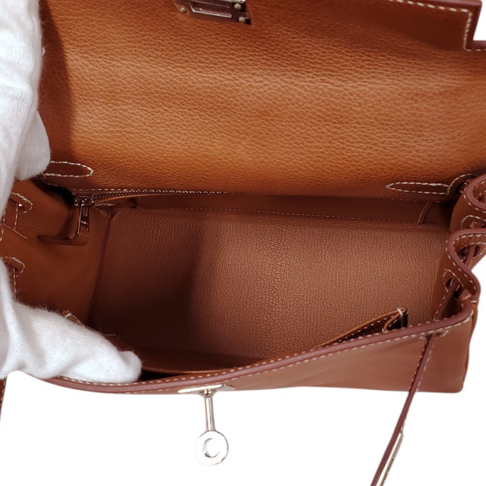 エルメス HERMES ケリー25 内縫い バレニアフォーブル フォーヴ SV金具