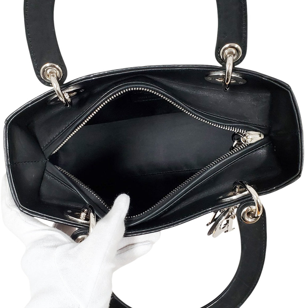 ディオール  DIOR  レザー  レディディオール  ブラック/MA2312035