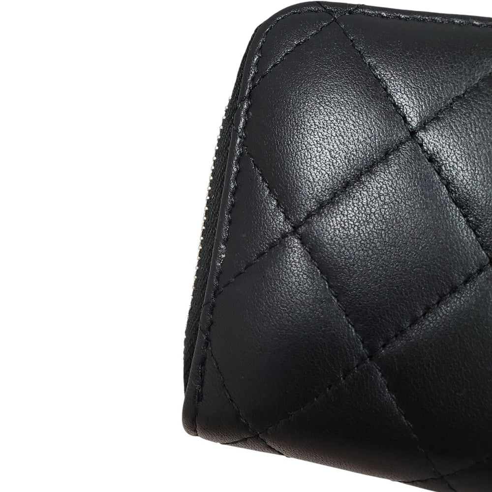 シャネル CHANEL ラムスキン マトラッセ ココスター コインケース シャネル CHANEL ラムスキン マトラッセ ココスター コインケース