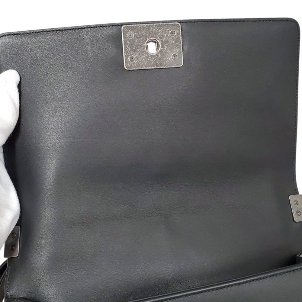 シャネル  CHANEL ボーイシャネル チェーンショルダー  A67086 ブラック ラムスキン/MA2609025