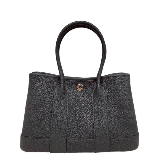 エルメス  HERMES ネオ ガーデンパーティ ネゴンダ  ノワール  SV金具  K刻印