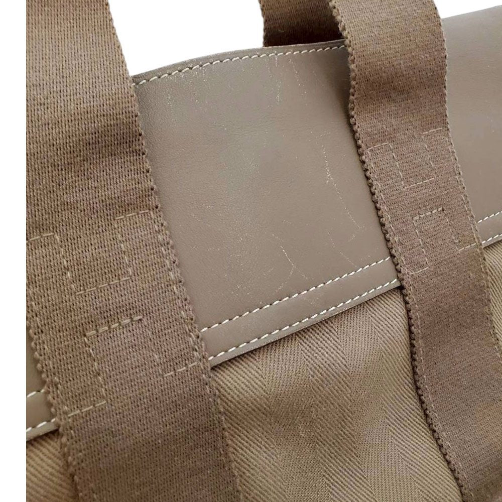 エルメス HERMES  ヴァルパライソMM  トワル/スイフト  エトゥープ  SV金具(刻印不明)