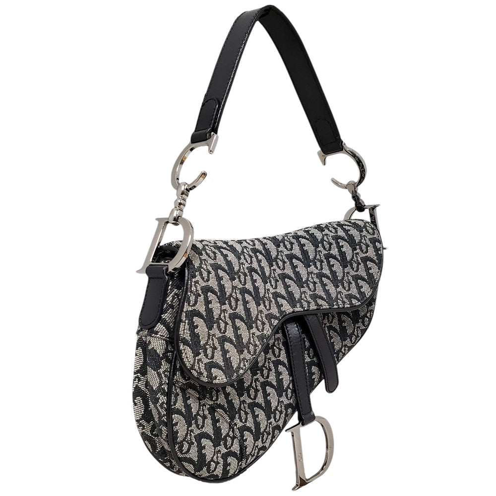 ディオール  Dior  キャンパス  トロッター  サドルバッグ  ブラック/MA2312014