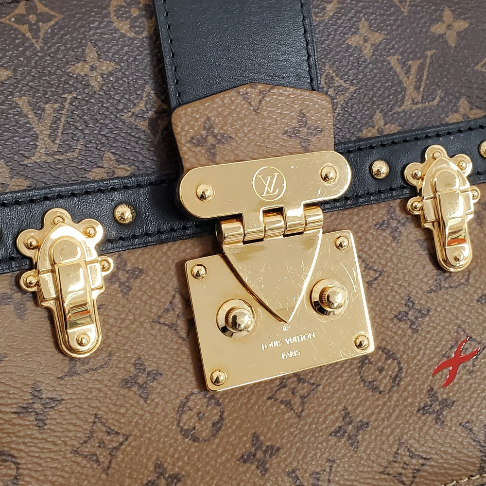 ルイ・ヴィトン  LOUIS  VUITTON  モノグラム・リバース  トランククラッチ  M43596/MA2409038