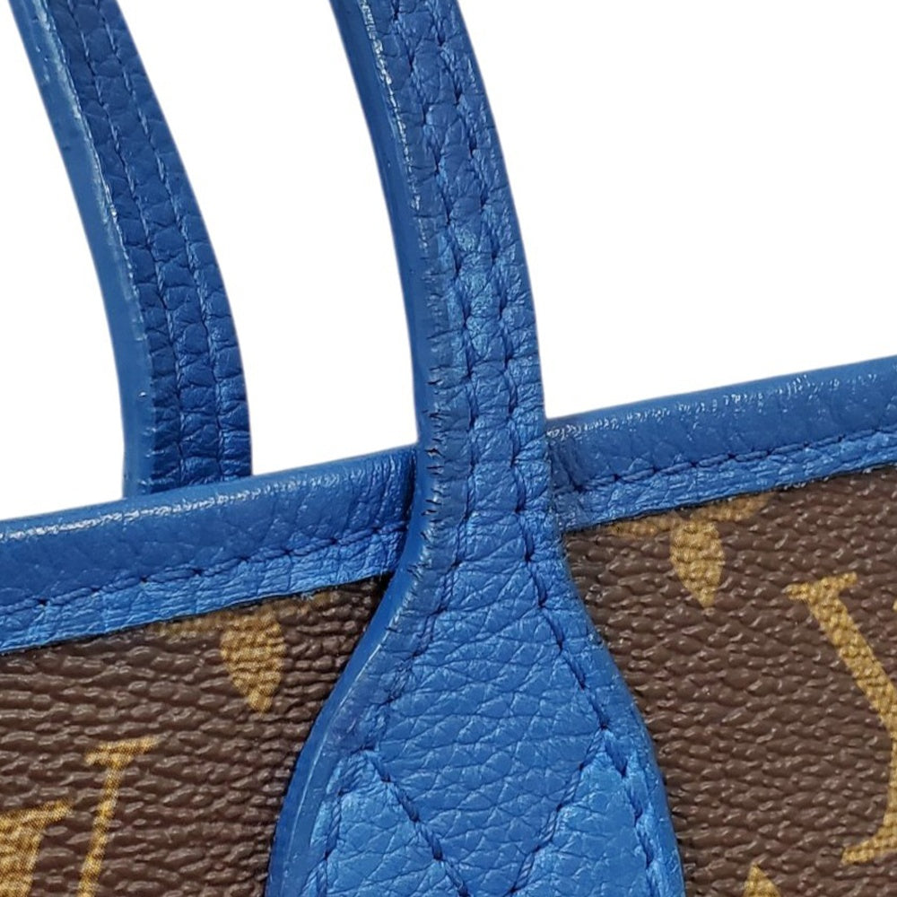 ルイヴィトン  LOUIS  VUITTON ネヴァーフルMM M40938 グランブルー モノグラム・イカットフラワー/MA2609001