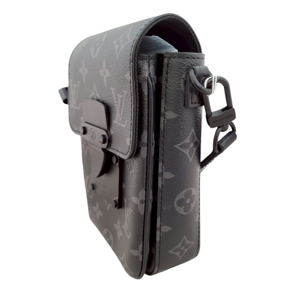 ルイヴィトン  LOUIS  VUITTON  モノグラム・エクリプス  Sロック  ヴェルティカル・ウェアラブル  ウォレット  M82252