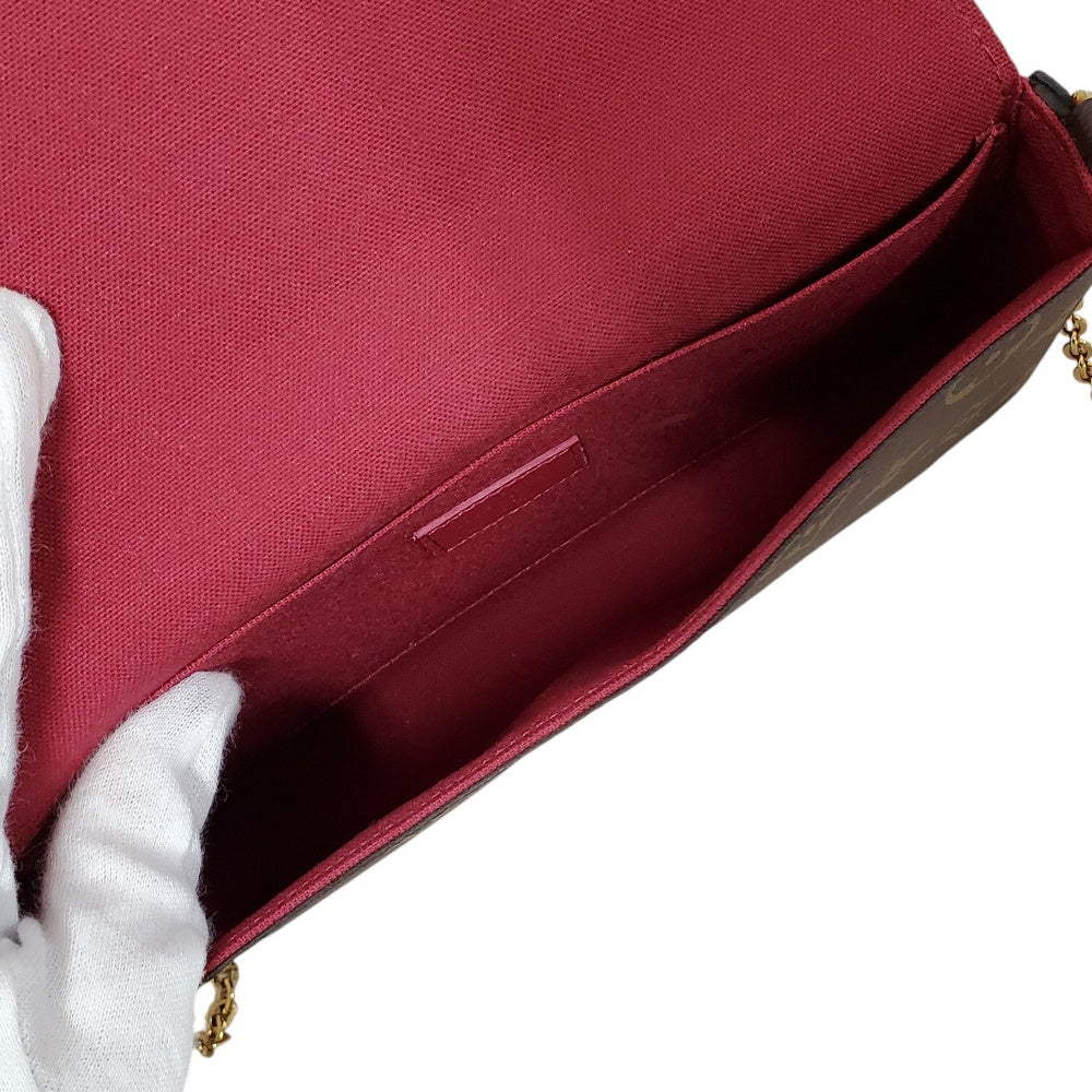 ルイヴィトン  LOUIS  VUITTON  モノグラム  ポシェット・フェリシー  M61276  フューシャ/MA2502004