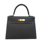Hermes Kelly 28 Epson Noir Z engraved G hardware
