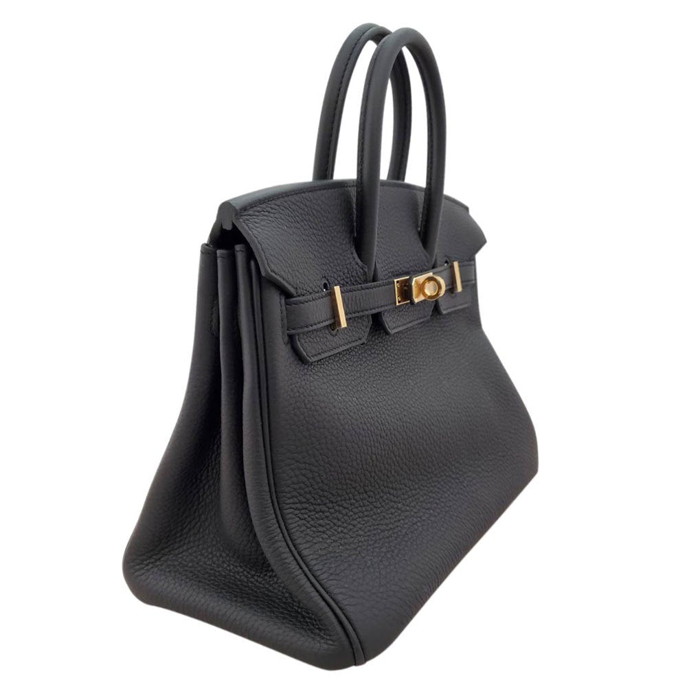 エルメス  HERMES  バーキン25  トゴ  ノワール  W刻印  G金具
