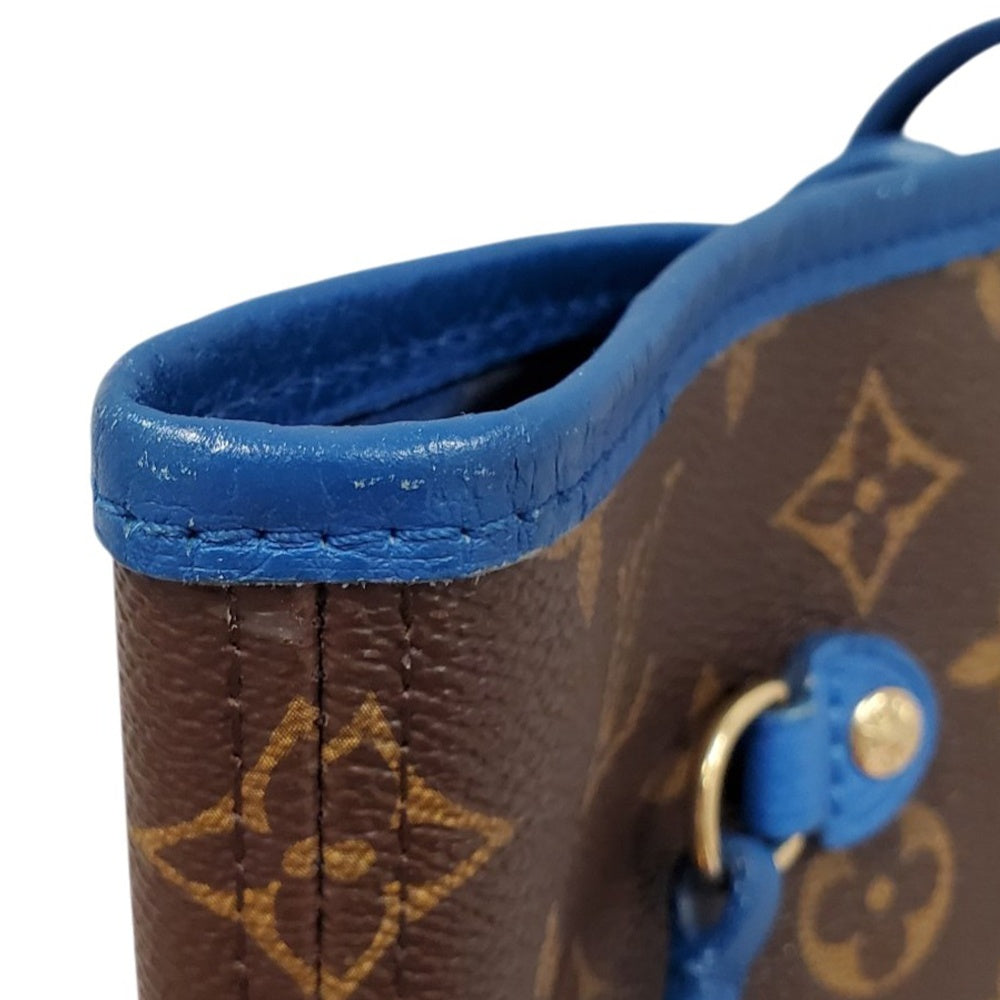 ルイヴィトン  LOUIS  VUITTON ネヴァーフルMM M40938 グランブルー モノグラム・イカットフラワー/MA2609001