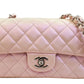 シャネル  CHANEL  ラムスキン  ミニマトラッセ  チェーンショルダー  A69900  メタリックピンク