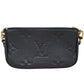 ルイヴィトン  LOUIS  VUITTON ミュルティ・ポシェット・アクセソワール M80399 ノワール モノグラム・アンプラント/MA2609002