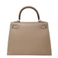 エルメス  HERMES ケリー25 外縫い エトゥープ エプソン  G刻印  SV金具/MA2603020