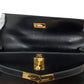 エルメス  HERMES  ケリー32  ボックスカーフ  ノワール  外縫い  G金具  〇A刻印/MA2402002