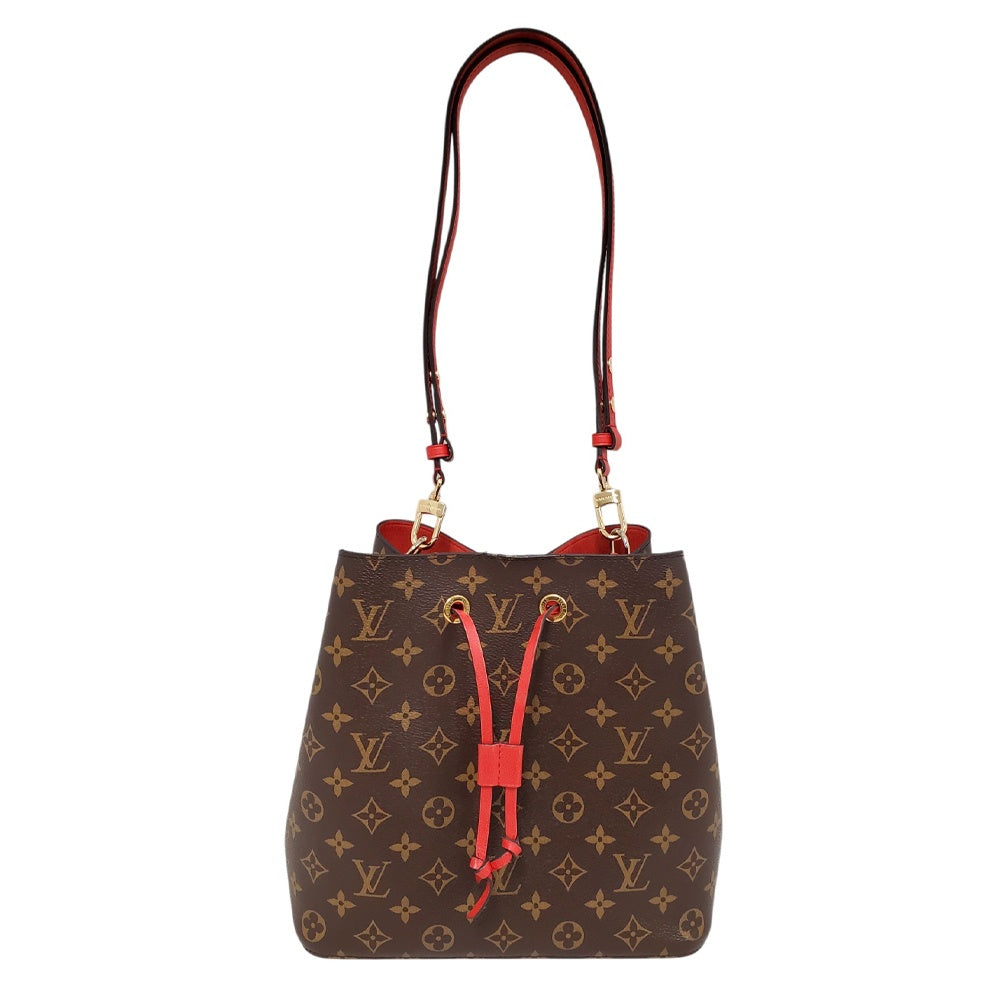ルイヴィトン  LOUIS  VUITTON  モノグラム  ネオノエMM  コクリコ  M44021/MA2606008