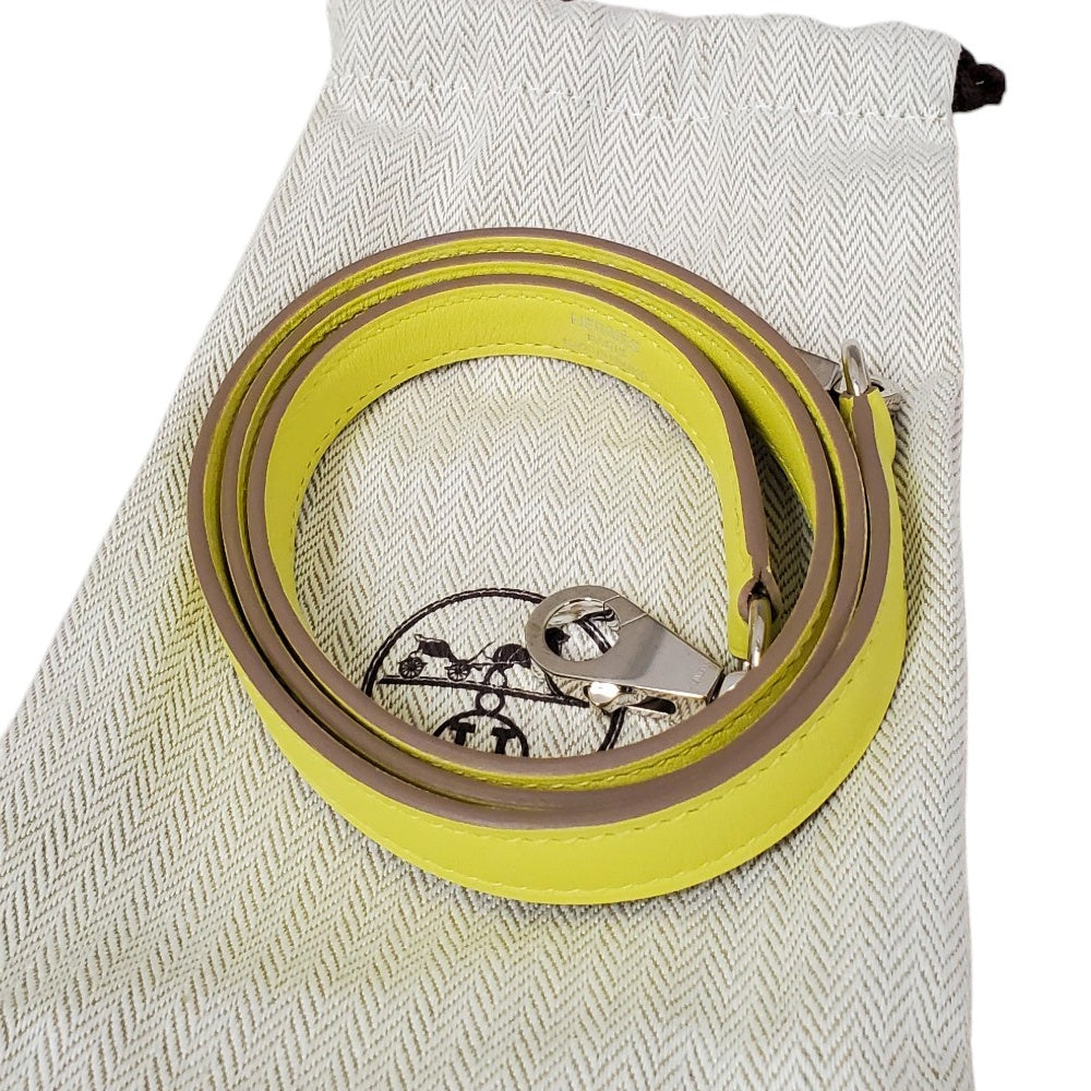 エルメス  HERMES  ケリー25  内縫い  スイフト  ライム  SV金具  U刻印/AT230549