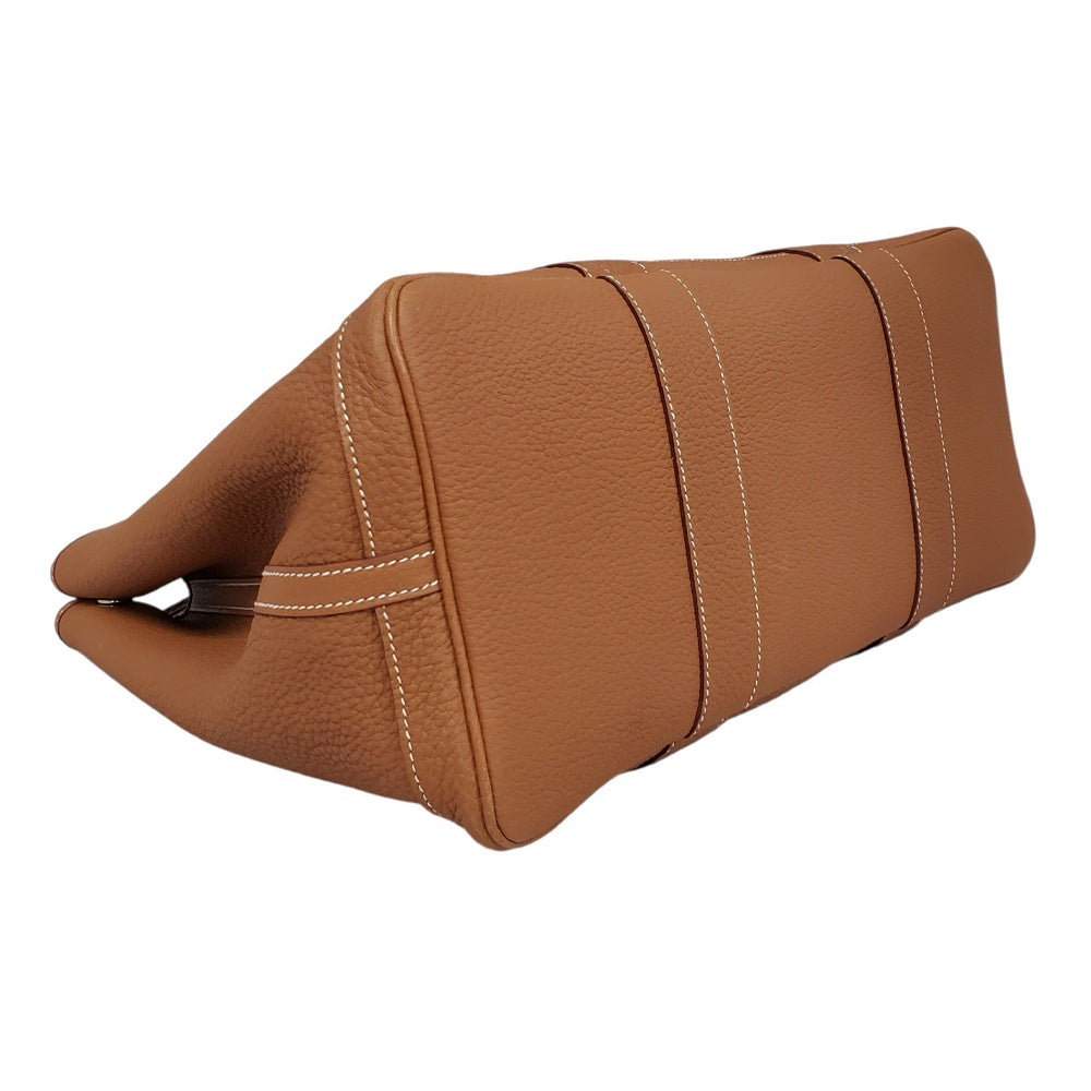 エルメス HERMES ガーデンパーティTPM ネゴンダ ゴールド SV金具 □O