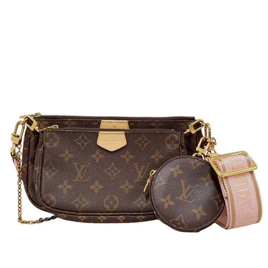 ルイヴィトン  LOUIS  VUITTON  モノグラム  ミュルティ・ポシェット・アクセソワール  M44840  ピンク