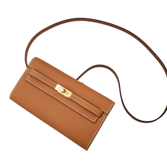 エルメス  HERMES  ケリートゥーゴー  ショルダーウォレット  エプソン  ゴールド  G金具  W刻印