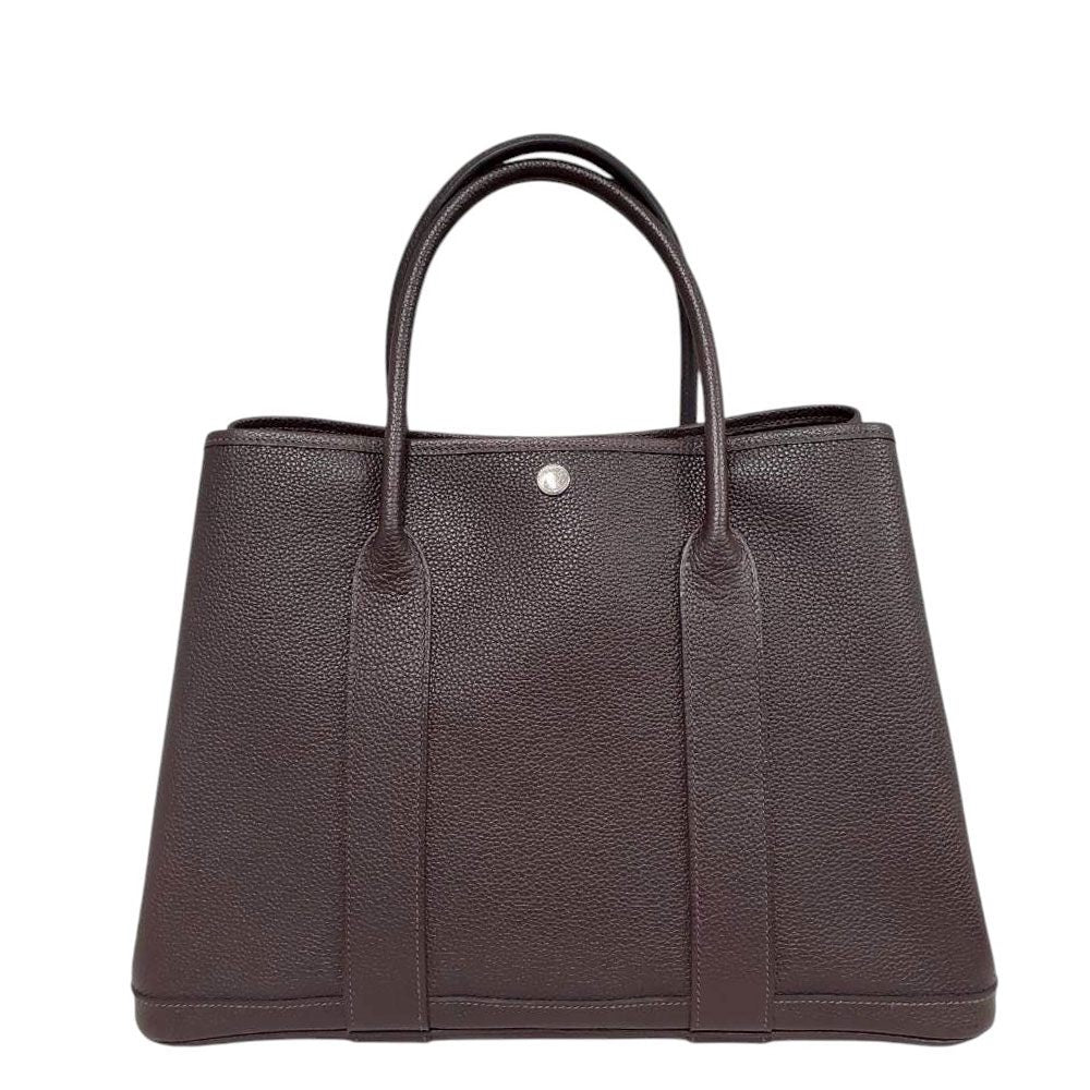 エルメス  HERMES ガーデンパーティPM ニコチン・コカオン ネゴンダ  G刻印  SV金具/AT260642